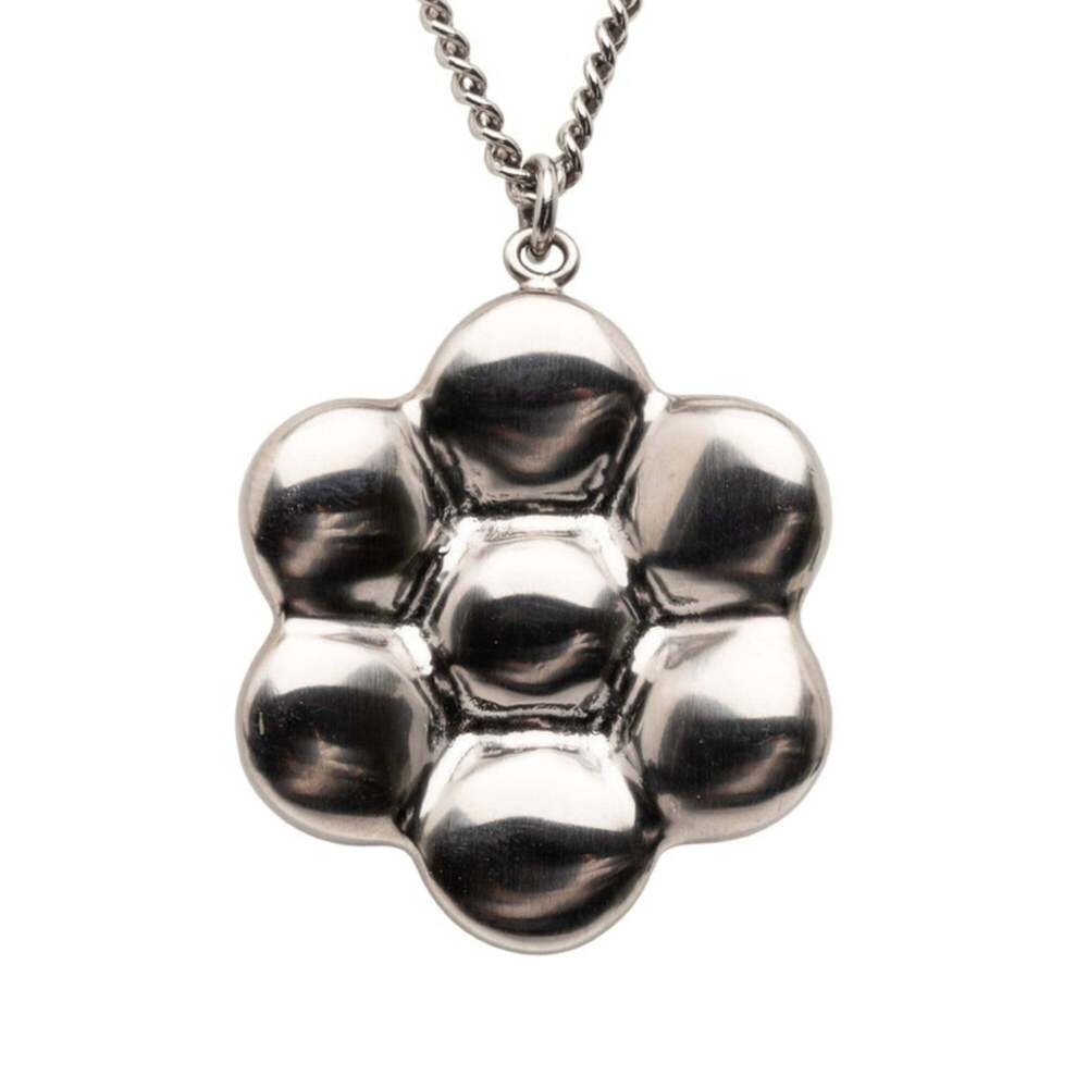 CHANEL Silver Logo Necklace - Picture 2 of 5